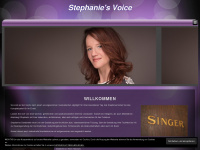 stephanies-voice.de Webseite Vorschau