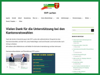svp-lachen.ch Webseite Vorschau