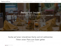 restaurantinsider.de Webseite Vorschau