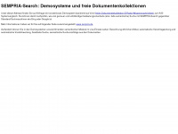 sempria-search.de Webseite Vorschau