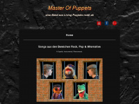 master-of-puppets.com Webseite Vorschau