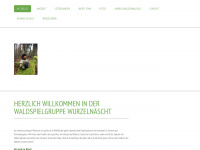 wurzelnaescht.ch Webseite Vorschau