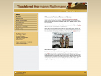 tischlerei-ruthmann.de Webseite Vorschau