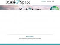 musiqspace.de Webseite Vorschau