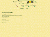 familie-schicks.de Webseite Vorschau