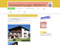 ferienwohnungen-muellerhof.com Webseite Vorschau