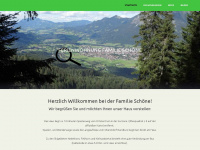 familie-schoene.info Webseite Vorschau