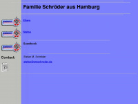 familie-schroder.de Webseite Vorschau