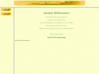 familie-schulenberg.de Webseite Vorschau