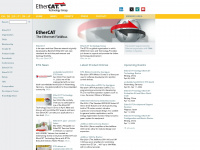 ethercat.org Webseite Vorschau