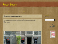 freshshoes.de Webseite Vorschau
