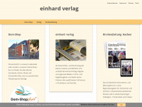 einhardverlag.de Webseite Vorschau
