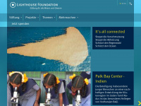 lighthouse-foundation.org Webseite Vorschau