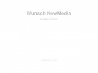 wunsch-newmedia.de Webseite Vorschau