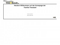familie-theobald.de Webseite Vorschau