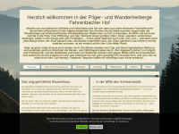 fehrenbacherhof.de Webseite Vorschau