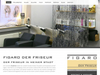 figaro-der-friseur.de Webseite Vorschau