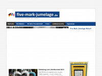 five-mark-jumelage.de Webseite Vorschau