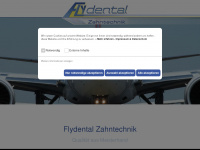 flydental.de Webseite Vorschau