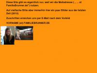 familiebrunner.de Webseite Vorschau