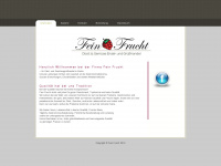 fein-frucht.com Webseite Vorschau