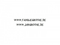 familiegrothe.de Webseite Vorschau