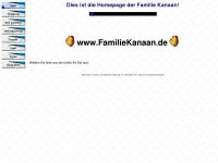 familiekanaan.de Webseite Vorschau