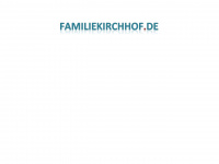 familiekirchhof.de Webseite Vorschau