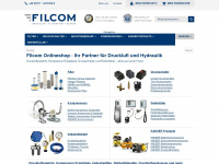 filcom-technik.de Webseite Vorschau