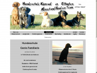 familien-hunde.de Webseite Vorschau