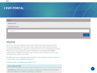 emf-portal.org Webseite Vorschau