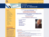 dr-hildebrandt.de Webseite Vorschau