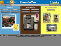 fernseh-max.de Webseite Vorschau