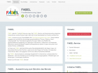 fabel-service.de Webseite Vorschau