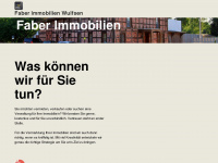 faber-immobilien.net Webseite Vorschau