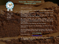 flying-cake.de Webseite Vorschau