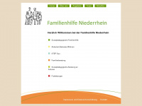 familienhilfe-niederrhein.de Webseite Vorschau
