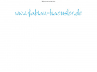 fabian-haeusler.de Webseite Vorschau