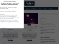 fejsik.pl Webseite Vorschau