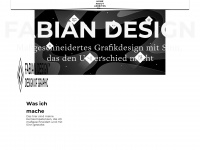 fabiandesign.de Webseite Vorschau