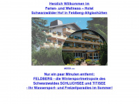 feldberg-schwarzwaelder-hof.de Thumbnail