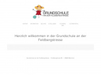 feldberggrundschule.com Webseite Vorschau