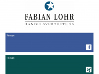 fabianlohr.de Webseite Vorschau