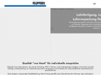 filippidis-dienstleistungen.de Webseite Vorschau