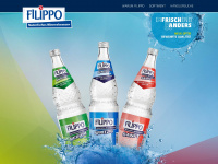 filippo.de Webseite Vorschau
