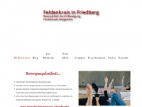 feldenkrais-friedberg.de Webseite Vorschau