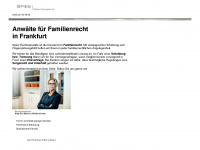 familienrecht-in-frankfurt.de Webseite Vorschau