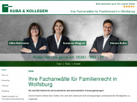 familienrecht-wolfsburg.de Webseite Vorschau
