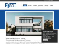 feroll.com Webseite Vorschau