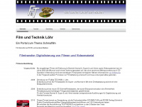 film-und-technik.de Webseite Vorschau